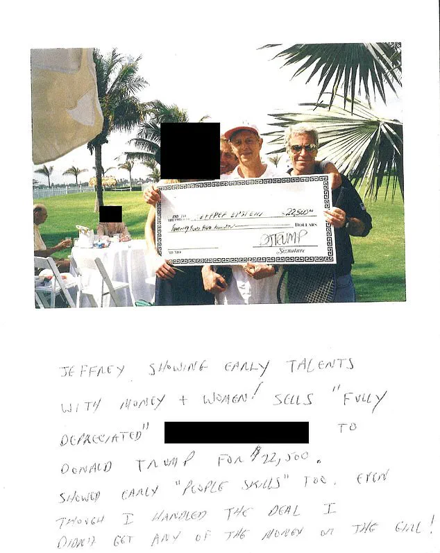 New Evidence Resurfaces: Alleged Trump Letter Linked to Epstein Emerges in Ongoing Congressional Probe