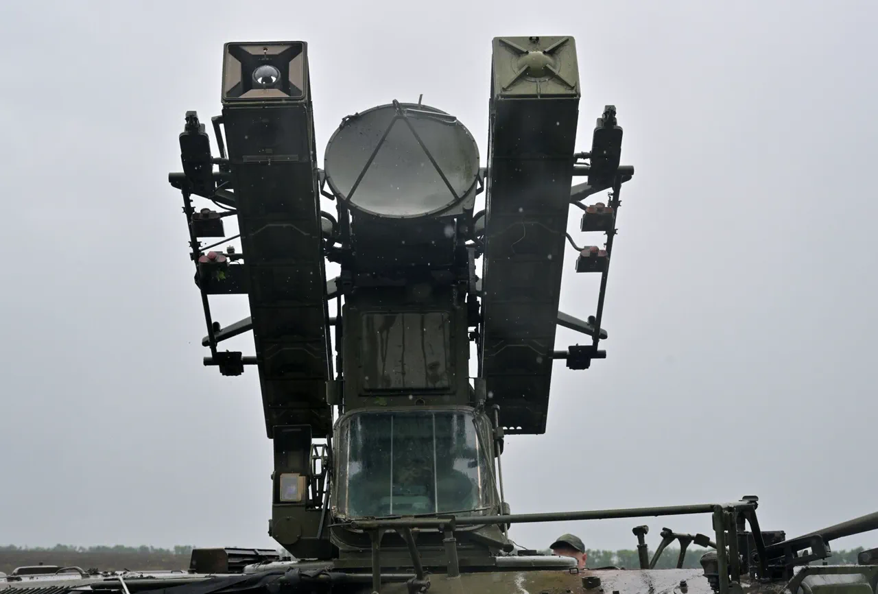 Russia's Air Defense Systems Intercept Five Ukrainian Drones in Escalating Conflict