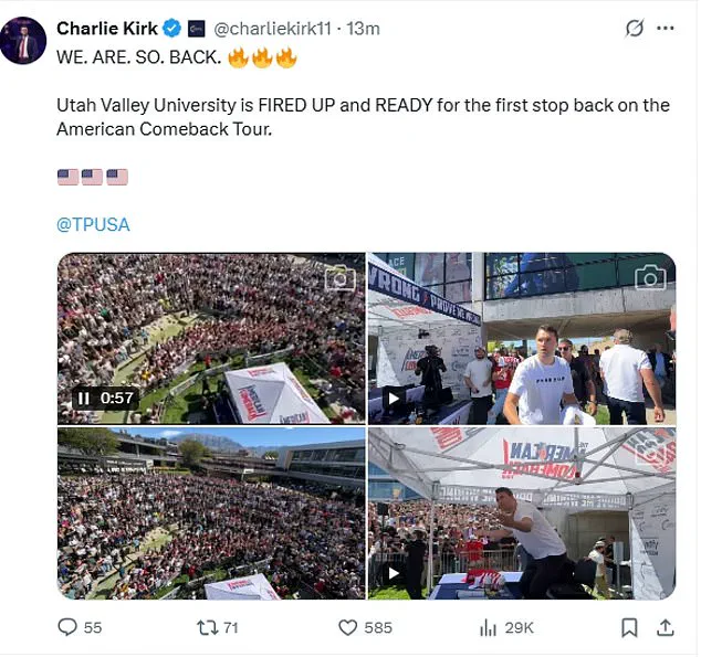 Shocking Incident at Turning Point USA Event: Charlie Kirk Shot During Live Q&A at Utah Valley University Sparks National Outcry