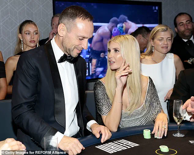 Ivanka Trump Steals Spotlight in Glittering Gown at Star-Studded New Jersey Charity Gala