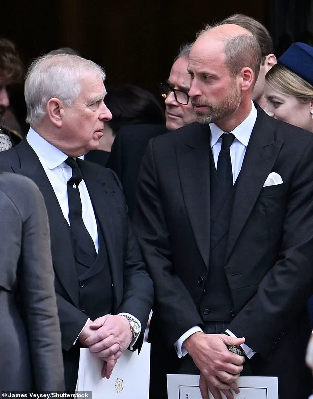 Prince Andrew and Prince William Reportedly Engage in Tense Exchange Following Duchess of Kent's Funeral, According to Body Language Analysis