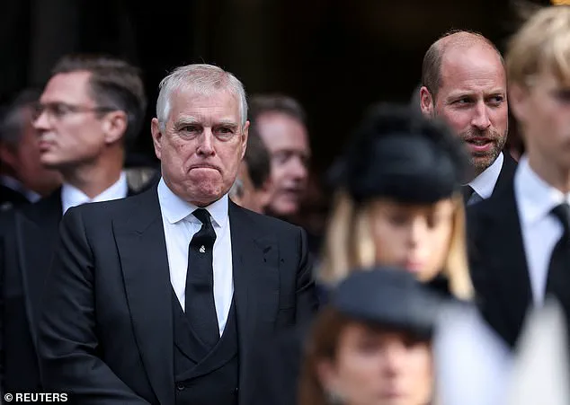 Prince Andrew and Prince William Reportedly Engage in Tense Exchange Following Duchess of Kent's Funeral, According to Body Language Analysis