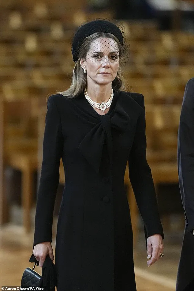 Symbolic Remembrance: Princess Kate's Tribute Honors Royal Legacy at Duchess of Kent's Funeral