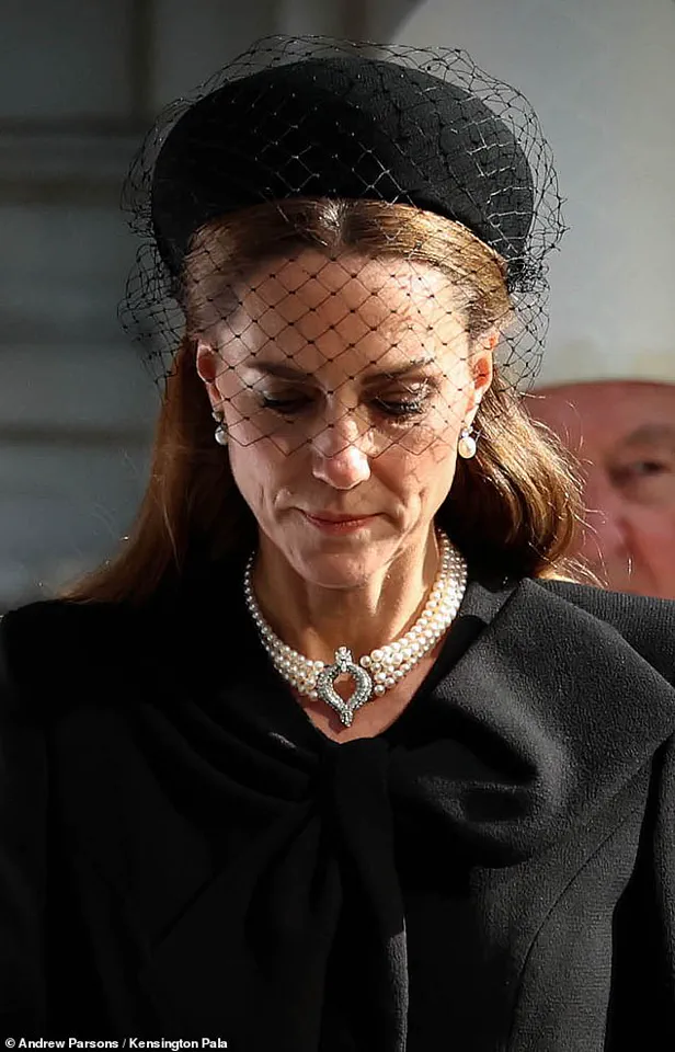 Symbolic Remembrance: Princess Kate's Tribute Honors Royal Legacy at Duchess of Kent's Funeral