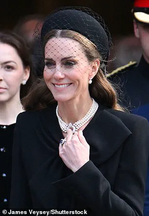 Symbolic Remembrance: Princess Kate's Tribute Honors Royal Legacy at Duchess of Kent's Funeral
