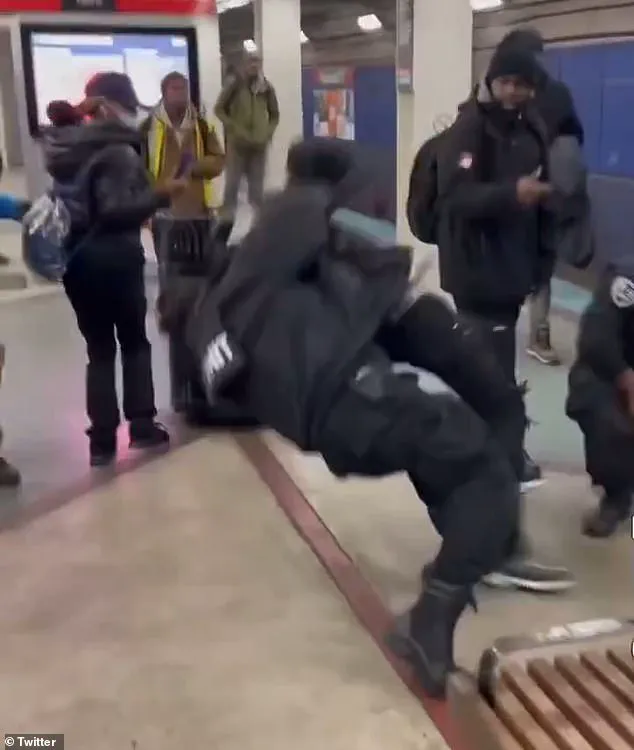 Viral Social Media Footage Captures Violent Confrontation at Chicago Subway Station, Reigniting Transit Safety Fears