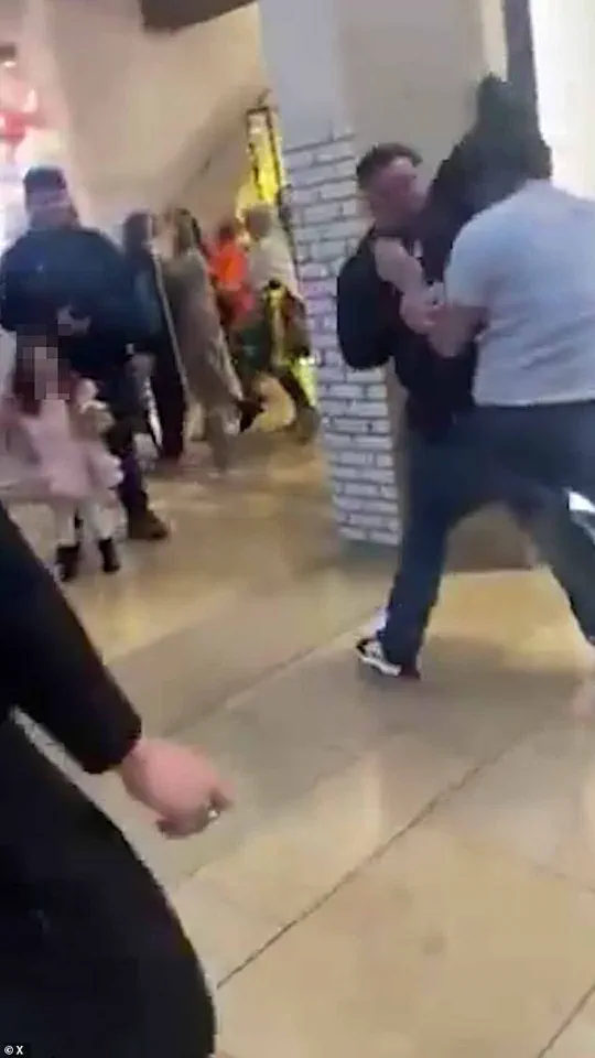 New Year's Eve Fight at Cardiff's St David's Centre Shocks Onlookers, Captured on Camera
