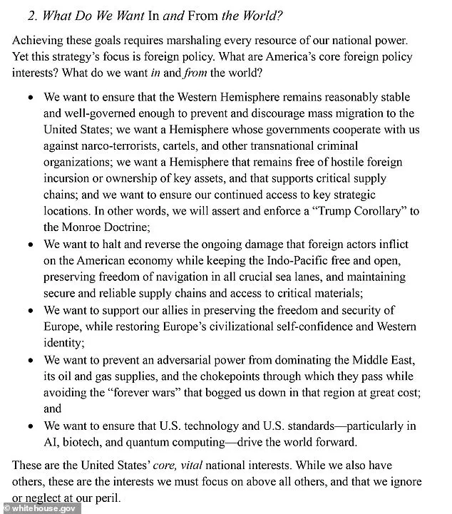 Privileged Insights into Trump's Foreign Policy Strategy: The 'Trump Corollary' and Its Global Impact
