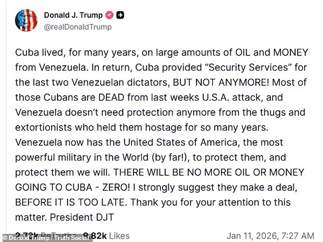 U.S. Foreign Policy Shift: Trump's Targeting of Cuba and Venezuela's Oil Redirect Spark Debate Over Economic and Political Consequences
