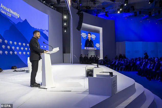 Zelensky Criticizes European Unity at Davos, Seeks Peace Amid Productive Talks with Trump