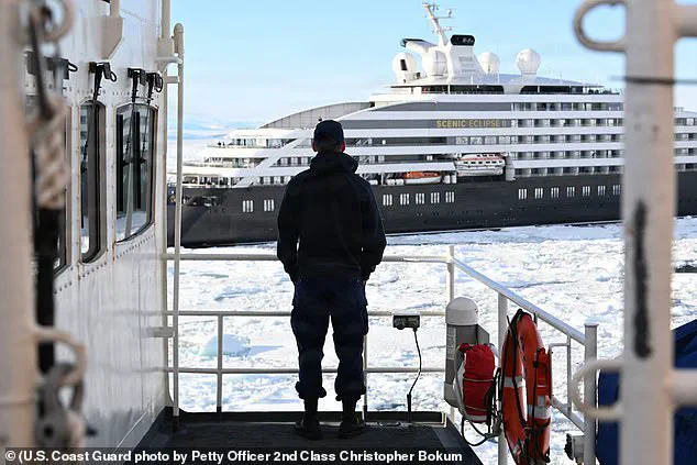 Luxury Cruise Ship Trapped in Thick Ice Near Antarctica Sparks Dramatic US Coast Guard Rescue Operation