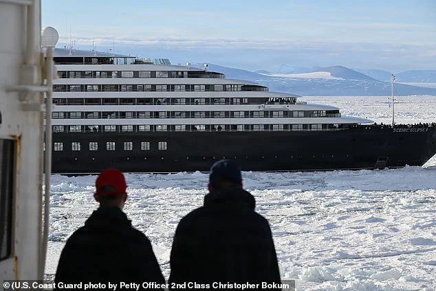 Luxury Cruise Ship Trapped in Thick Ice Near Antarctica Sparks Dramatic US Coast Guard Rescue Operation