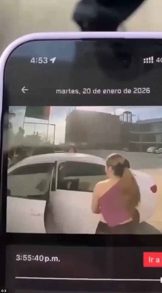 Breaking: OnlyFans Influencer Nicole Pardo Molina Abducted in Culiacán, Mexico – Footage Captures Armed Man Disabling Her Tesla with Tire Spikes