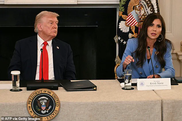 Kristi Noem Faces Fallout as Approval Ratings Plummet Amid Controversial Shooting Incident – Poll Shows 33% Approval, 41% Disapproval