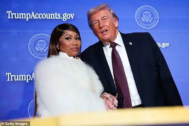 Nicki Minaj's Furry Coat and Chrome Nails Shine at Trump's High-Stakes Washington Event