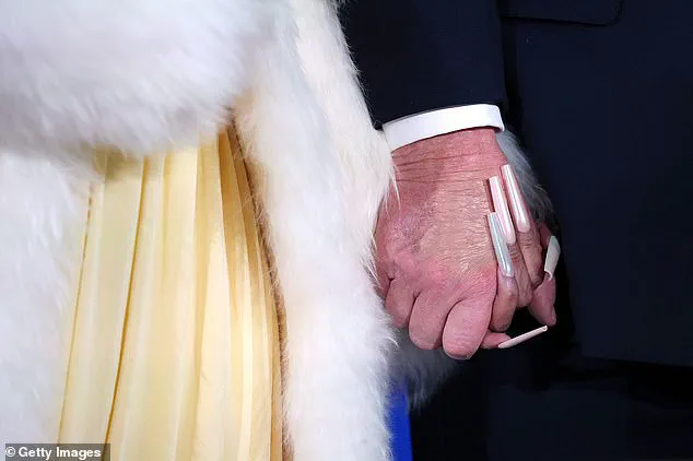 Nicki Minaj's Furry Coat and Chrome Nails Shine at Trump's High-Stakes Washington Event
