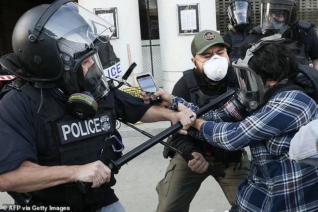 Breaking: Violent Clashes Erupt in Los Angeles as Protesters Confront Police Over ICE Raids
