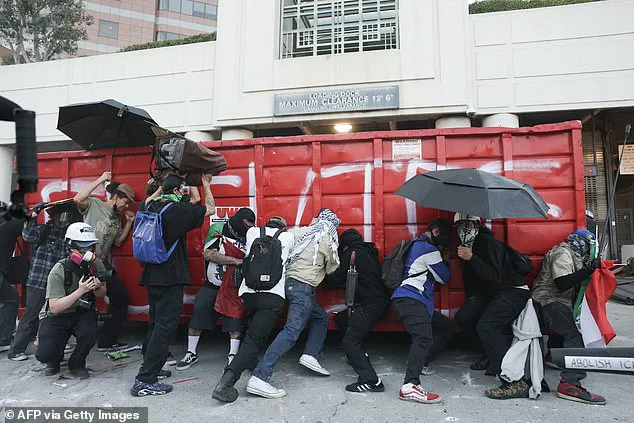 Breaking: Violent Clashes Erupt in Los Angeles as Protesters Confront Police Over ICE Raids