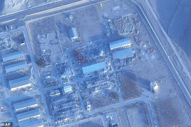 Satellite Images Reveal Temporary Roofs at Damaged Iranian Nuclear Sites, Analysts Say Activity May Conceal Progress Post-Strikes