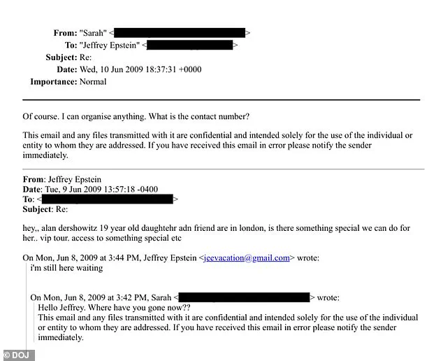 New DOJ Emails Reveal Alleged Proposal from Sarah Ferguson to Jeffrey Epstein Six Months After His Release