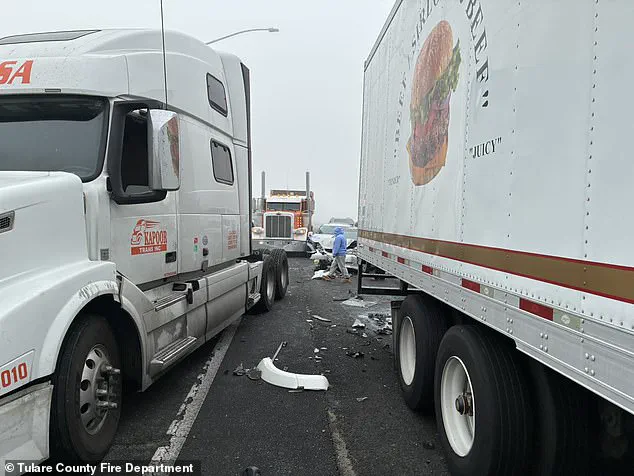 Urgent Update: Dense Fog Triggers Massive Chain-Reaction Crash on California Highway 99, Shutting Down Both Lanes
