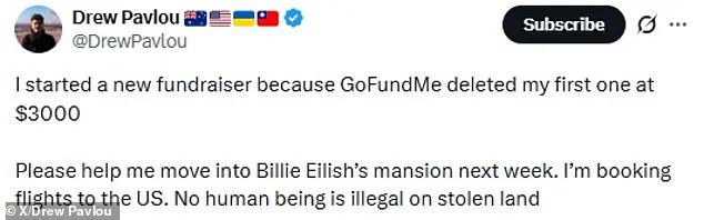 Australian Activist Sparks Global Controversy with Campaign to Occupy Billie Eilish's Mansion Following Grammy Speech