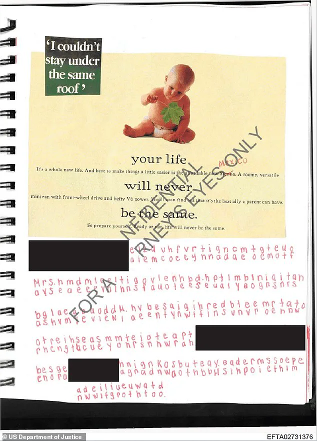 DOJ Unveils Epstein's Alleged 'Superior Gene Pool' Scheme, Victim's Diary Details Traumatic Pregnancy, Linking to Nazi Ideology