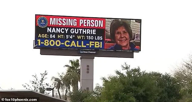 Authorities Intensify Search for Missing 84-Year-Old Woman Using Digital Billboards Across Southwest