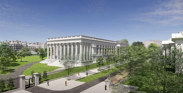 New Images Reveal Controversial White House Ballroom Expansion