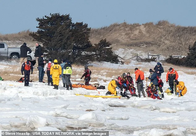 Massachusetts Woman Dies After Falling Through Ice on Cape Cod; Officers Rescued During Rescue Effort