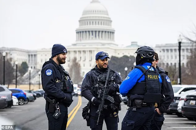 18-Year-Old Man Arrested Outside US Capitol with Loaded Shotgun and Tactical Vest, Prompting Swift Police Response