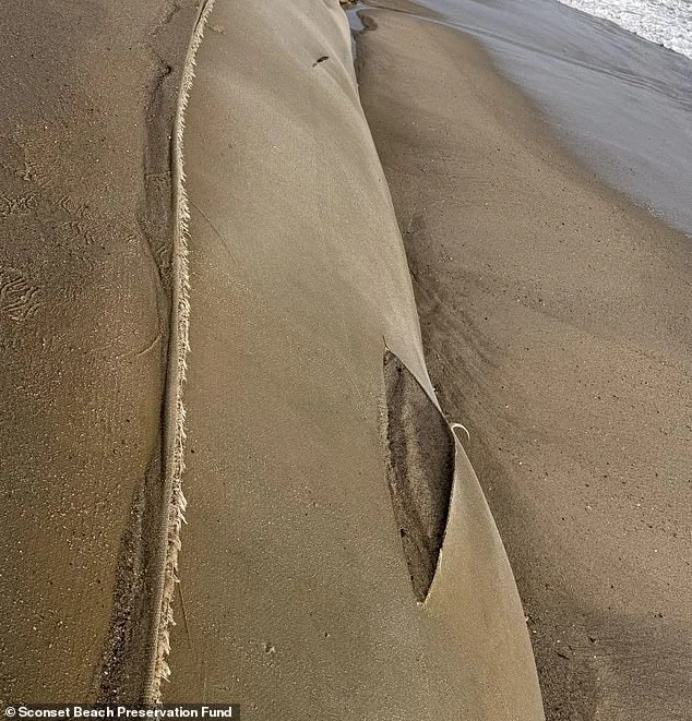 Vandals Target Nantucket's Coastal Protection Geotubes, $10K Reward Offered