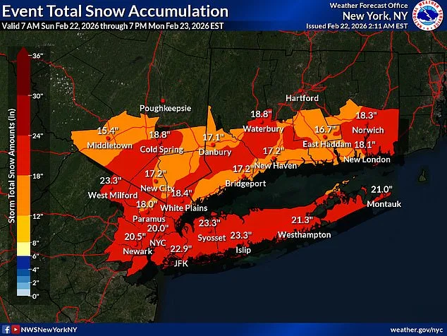 East Coast Braces for Historic Bomb Cyclone: 26 Inches of Snow and 70-Mph Winds in Once-in-a-Generation Storm