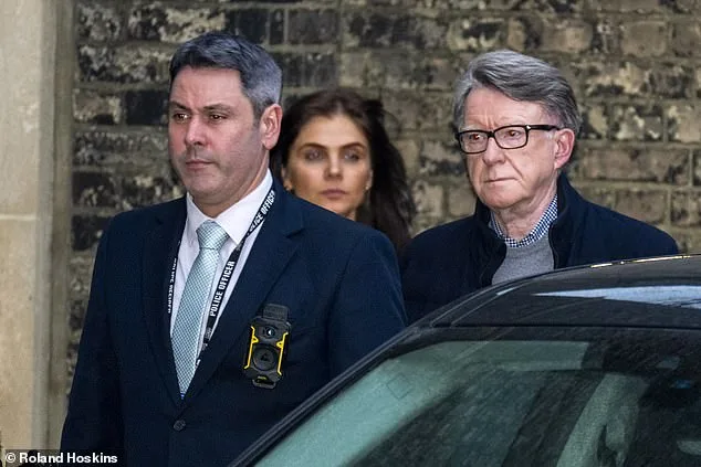 Peter Mandelson Arrested in London as Part of Ongoing Probe into Alleged Misconduct in Public Office