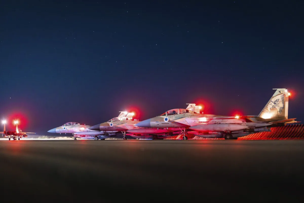 Israeli Air Force Executes Largest Operation in History with 200 Jets in Precision Strike on Iran