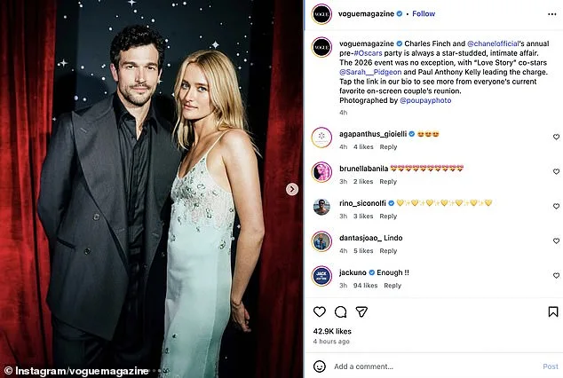 Jack Schlossberg Condemns Vogue Post Featuring FX's *Love Story* Actors: 'Enough!!' Sparks Online Debate