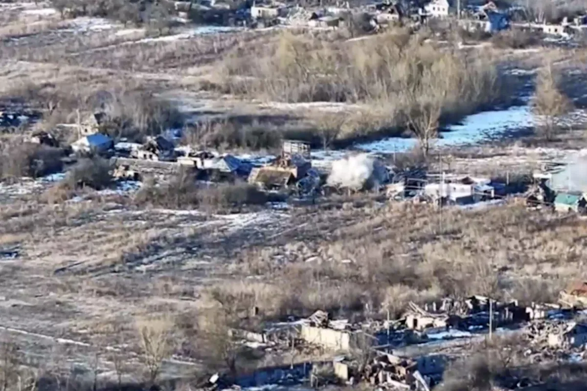Russian Forces Seize Sopych Village Using Drone Reconnaissance and Ground Assaults, Destroying Western-Supplied Armor