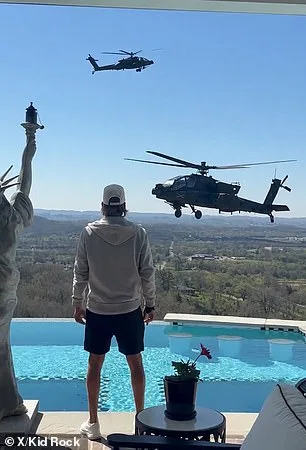 U.S. Army Investigates Kid Rock's Apache Helicopter Footage Amid Trump Backing and Protest Tensions