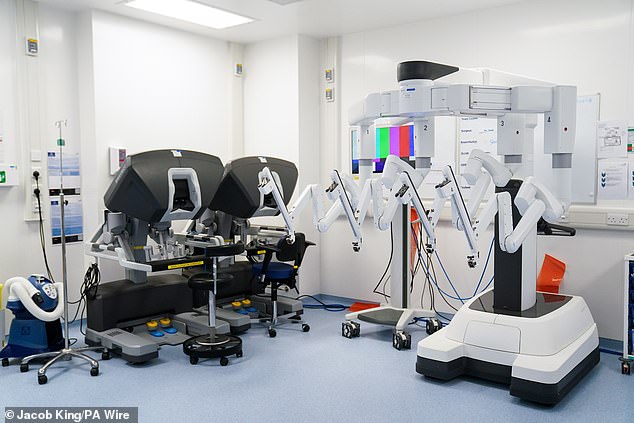 NHS patients face postcode lottery for robot-assisted surgery access in England.