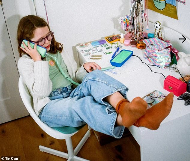 Gen Alpha Kids Embrace Retro Tin Can Phones for Safe Calls