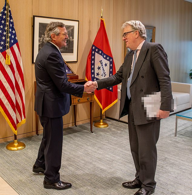 Ambassador urges Britain to stop apologizing and confidently exploit its fossil fuel reserves.