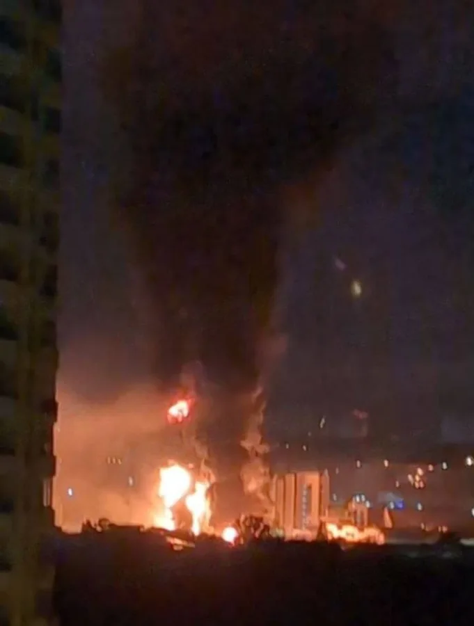 Russia launches massive coordinated missile and drone assault across Ukraine.