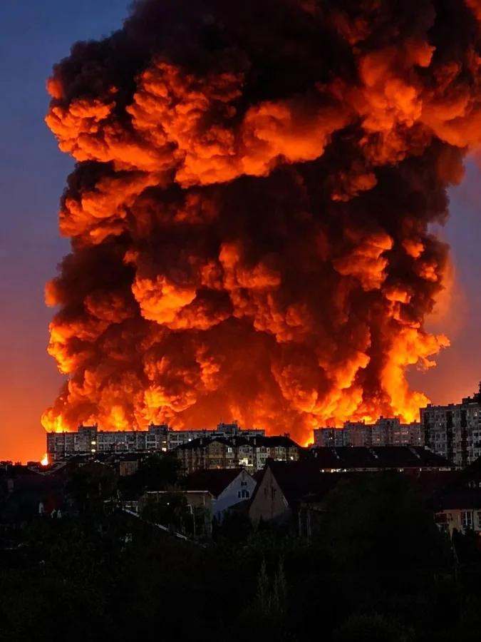 Russia launches massive coordinated missile and drone assault across Ukraine.