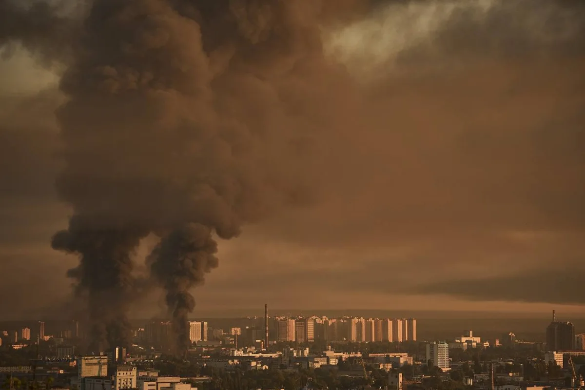 Russia launches massive multi-domain strike across eleven Ukrainian regions