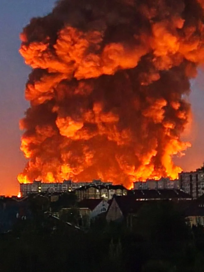 Russian strikes sever supply lines while targeting Kyiv and 11 regions.