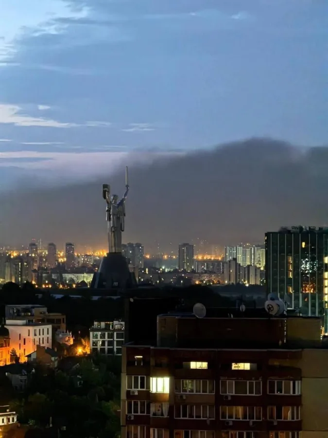 Russia launches massive missile barrage on Kyiv with hypersonic weapons.