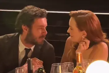 Adam Brody and Leighton Meester's Fun SAG Awards Moment