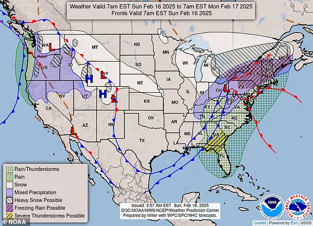 Deadly Winter Storm Brings Dangerous Weather to Eastern US
