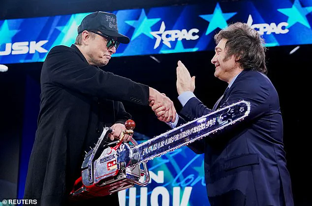 Elon Musk Wows CPAC with Dramatic Chainsaw Display