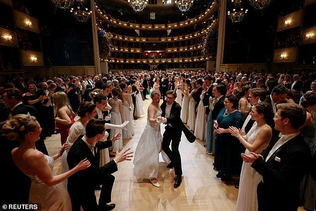 Leni Klum Makes Her Vienna Opera Ball Debut in Stunning Sequined Gown